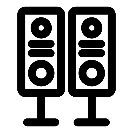 music speakers icon