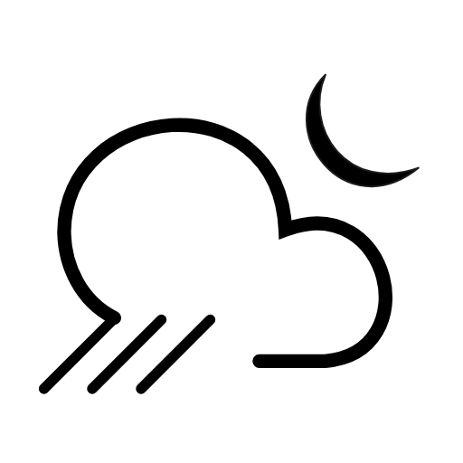 night rain icon