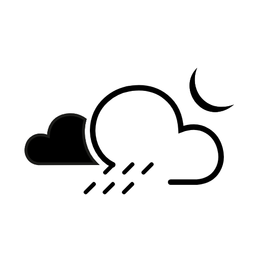 night rain icon