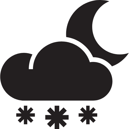 night snow icon