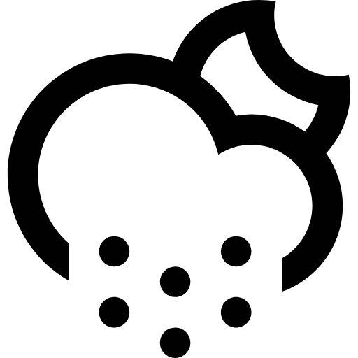 night snow icon