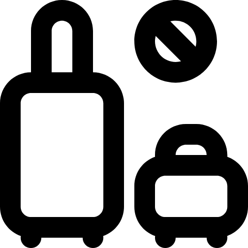 no traveling icon