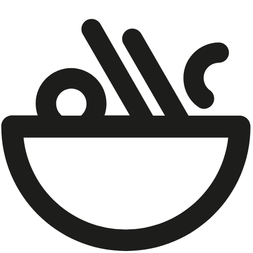 noodle bowl icon