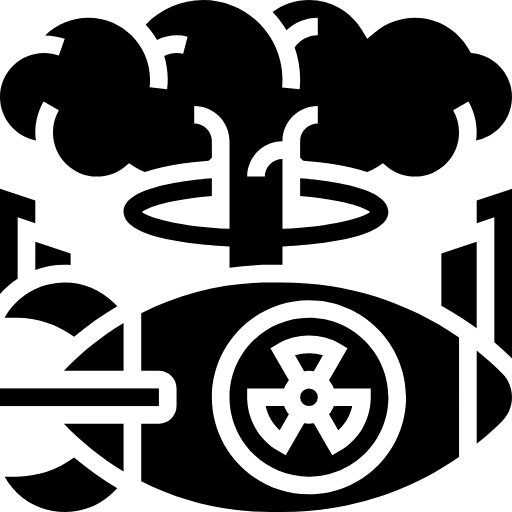 nuclear label icon