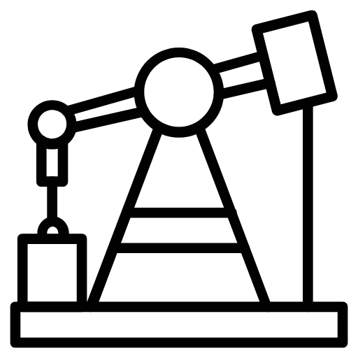 oil pumpjack icon