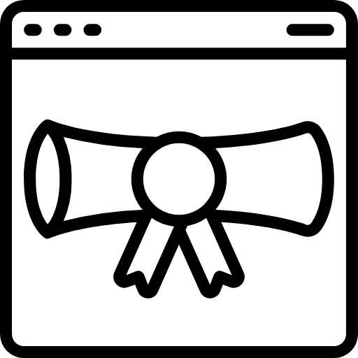 online diploma icon