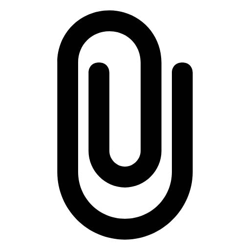 paper clip icon
