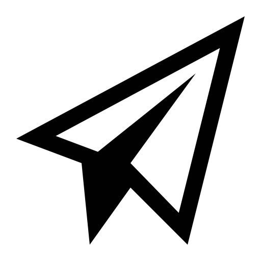 paper plane icon