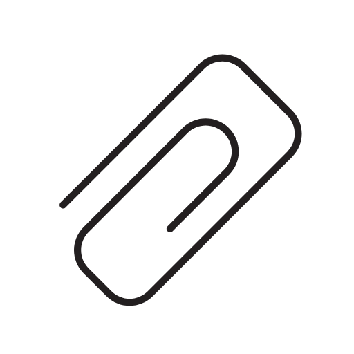 paperclip icon