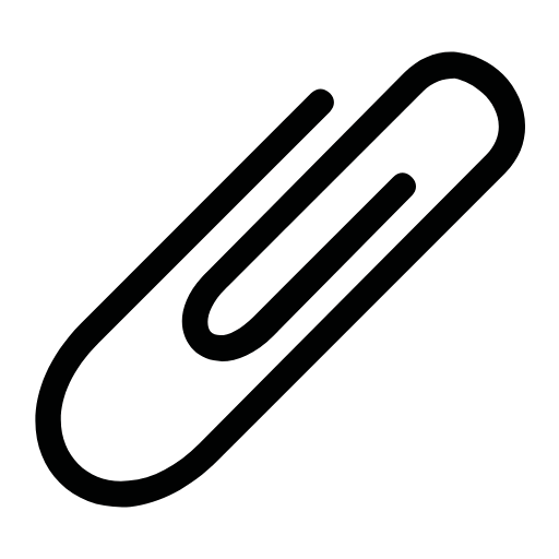 paperclip icon