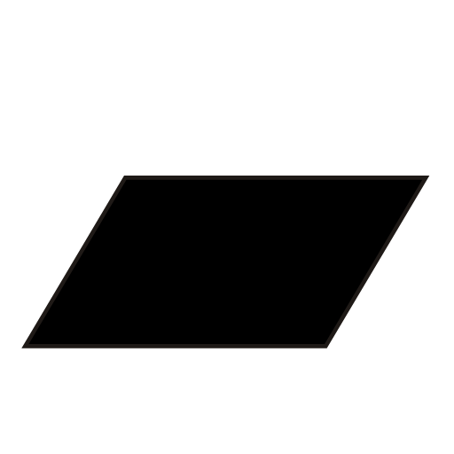 parallelogram icon