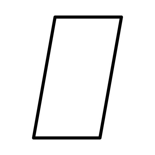 parallelogram icon