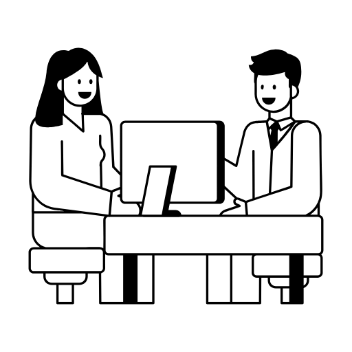 patient with doctor icon