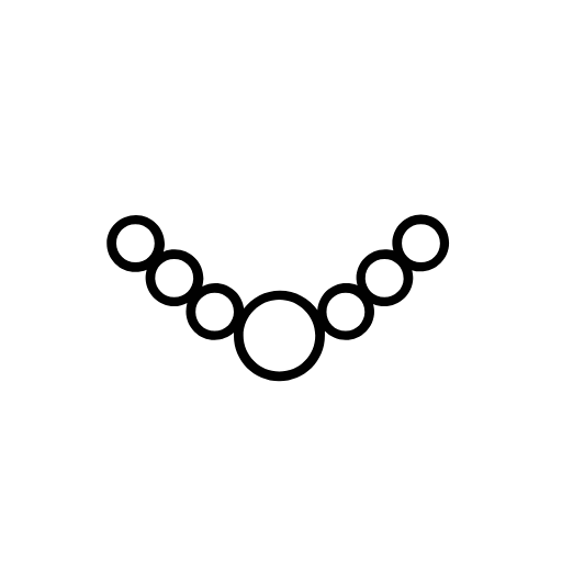 pearl necklace icon