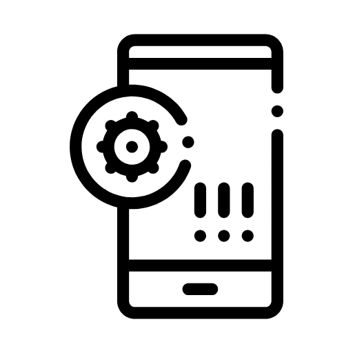 phone bacteria icon