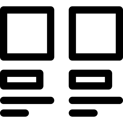 pictures horizontal icon