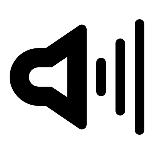 player volume up icon