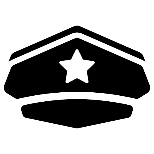 police hat icon