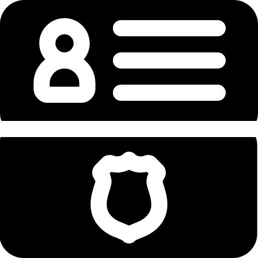 police identification icon