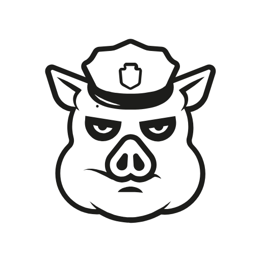 police pig icon