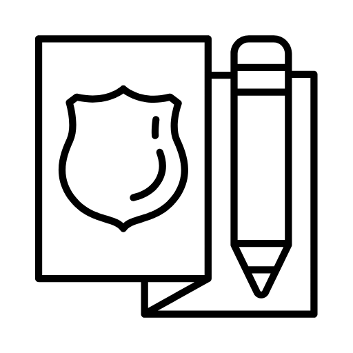 police statement icon