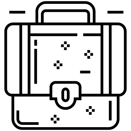 portfolio bag icon