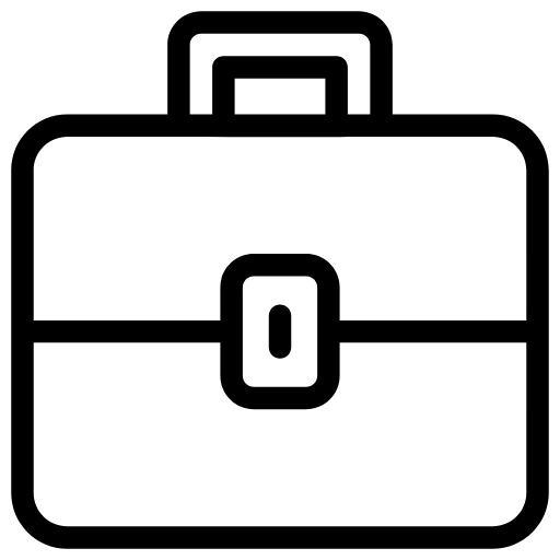 portfolio bag icon