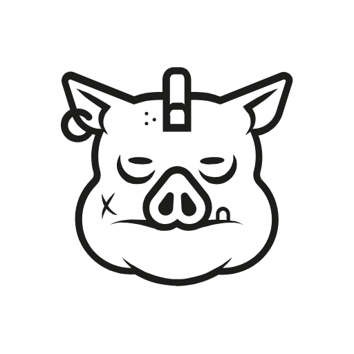punk pig icon