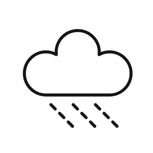 rain cloud icon