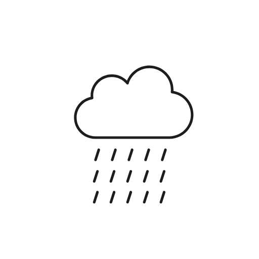 rain cloud icon