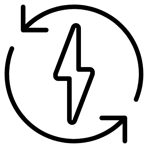 recycle energy icon