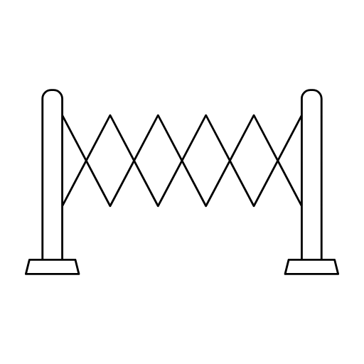 road barrier icon