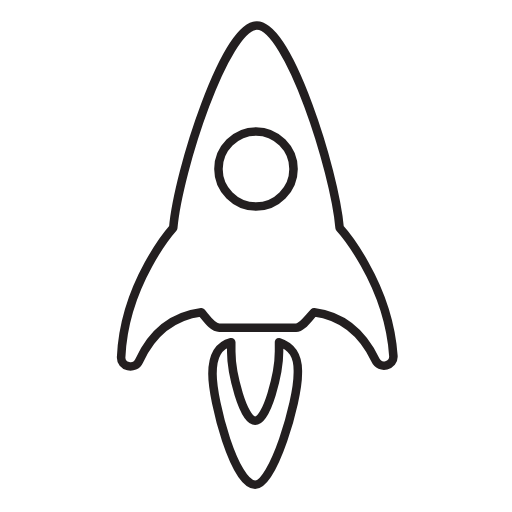 rocketship icon