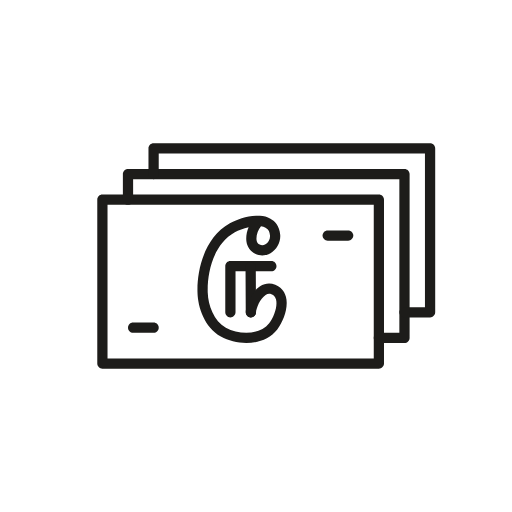 rupee icon