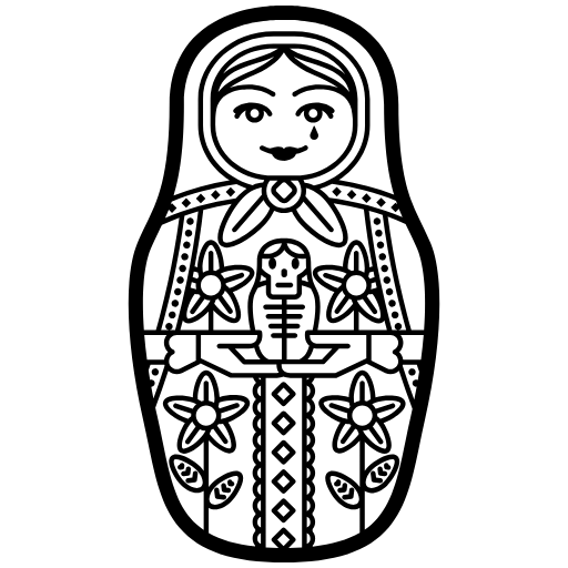 russian doll icon