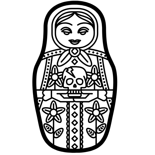 russian doll icon