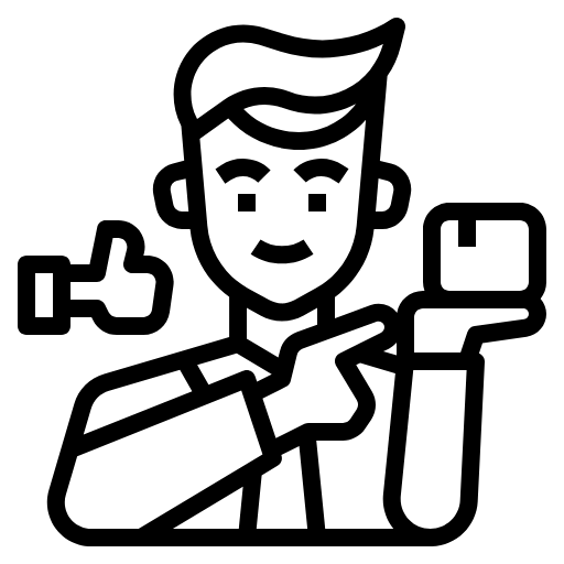 salesman icon