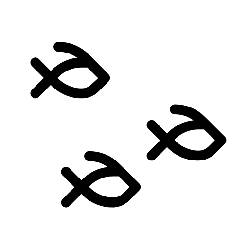 school of fish icon