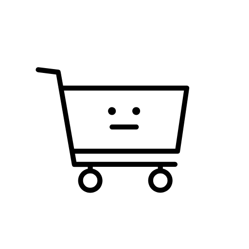 shopping cart neutral icon