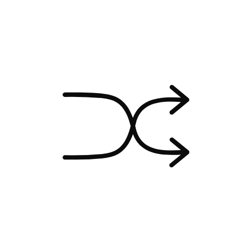 shuffle icon