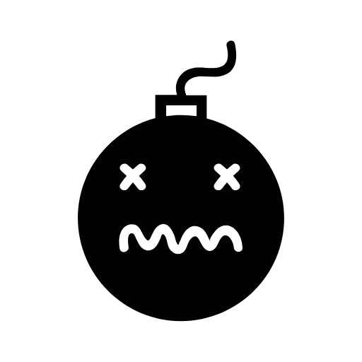 sick bomb icon