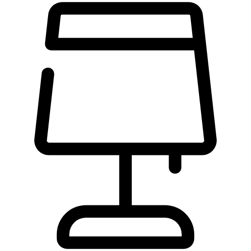 side bed lamp icon