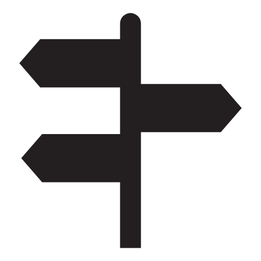sign post icon