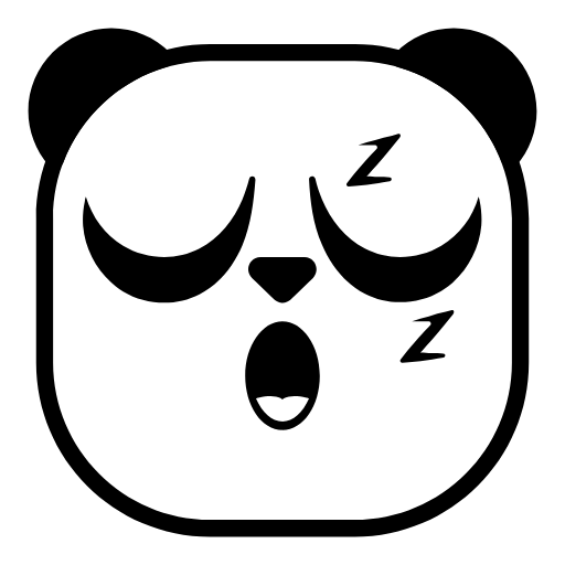 sleep panda icon