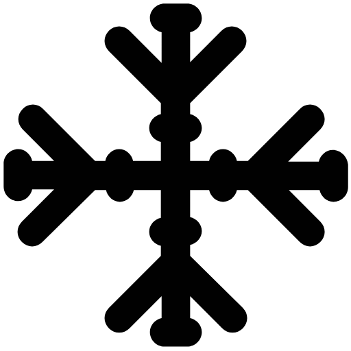 snow crystal icon
