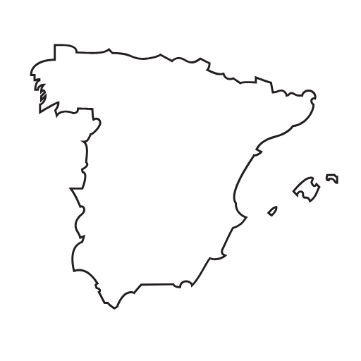 spain map icon