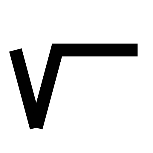 square root icon