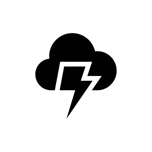 storm cloud icon