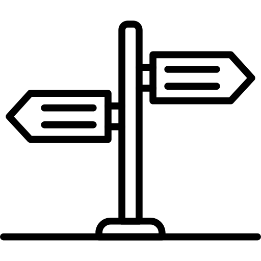 street sign icon
