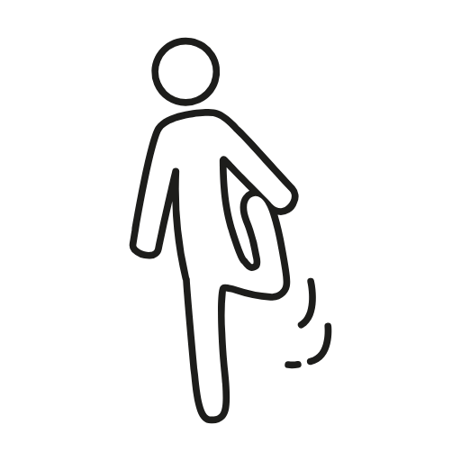 stretching yoga icon